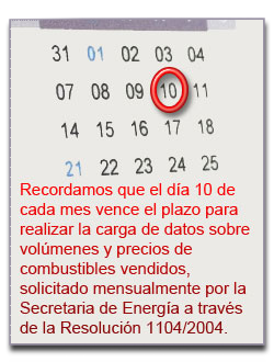 Vencimiento Resoluci&oacute;n 1104/2004